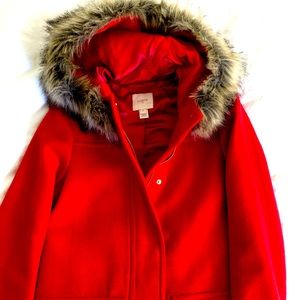 J.Crew coat like new.